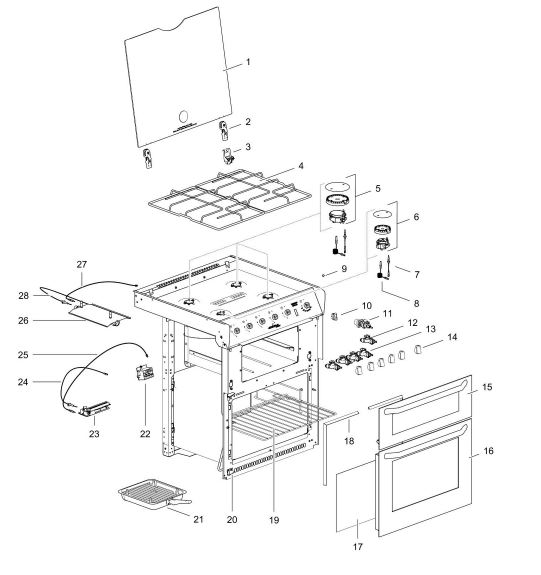 Thetford Caravan Cooker Spare Parts List Reviewmotors.co
